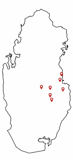 QATAR MAP - BRANCH LOCATIONS